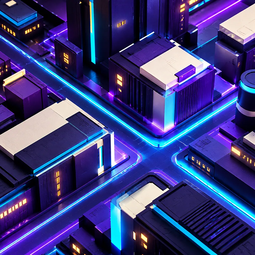 Nocturne Neon District Tileset - Image 4